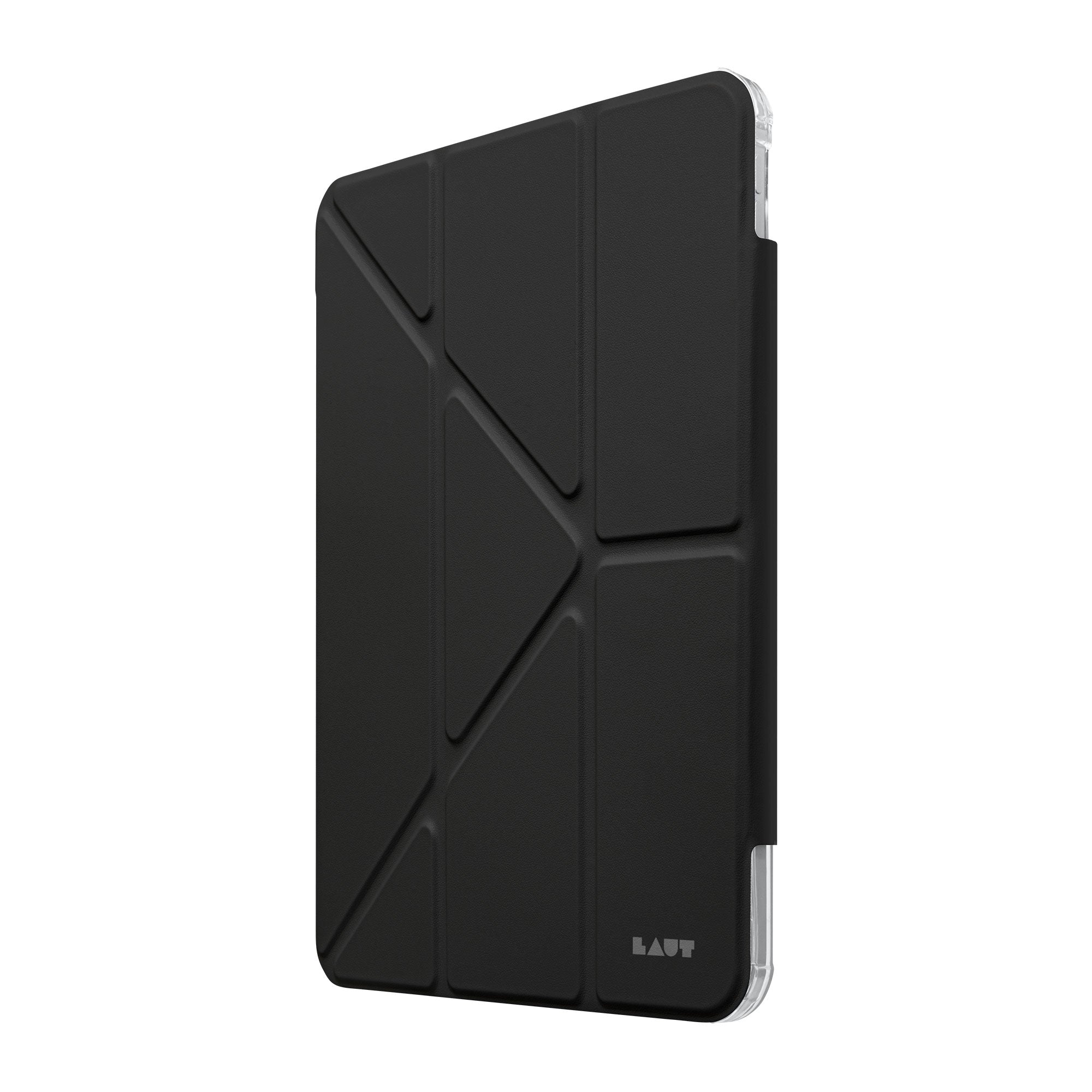 HUEX FOLIO Versatile Stand case with Stylus Pen Slot for iPad 10.9-inch ((A16) 11th Gen, 2025 / 10th Gen, 2022) - BLACK