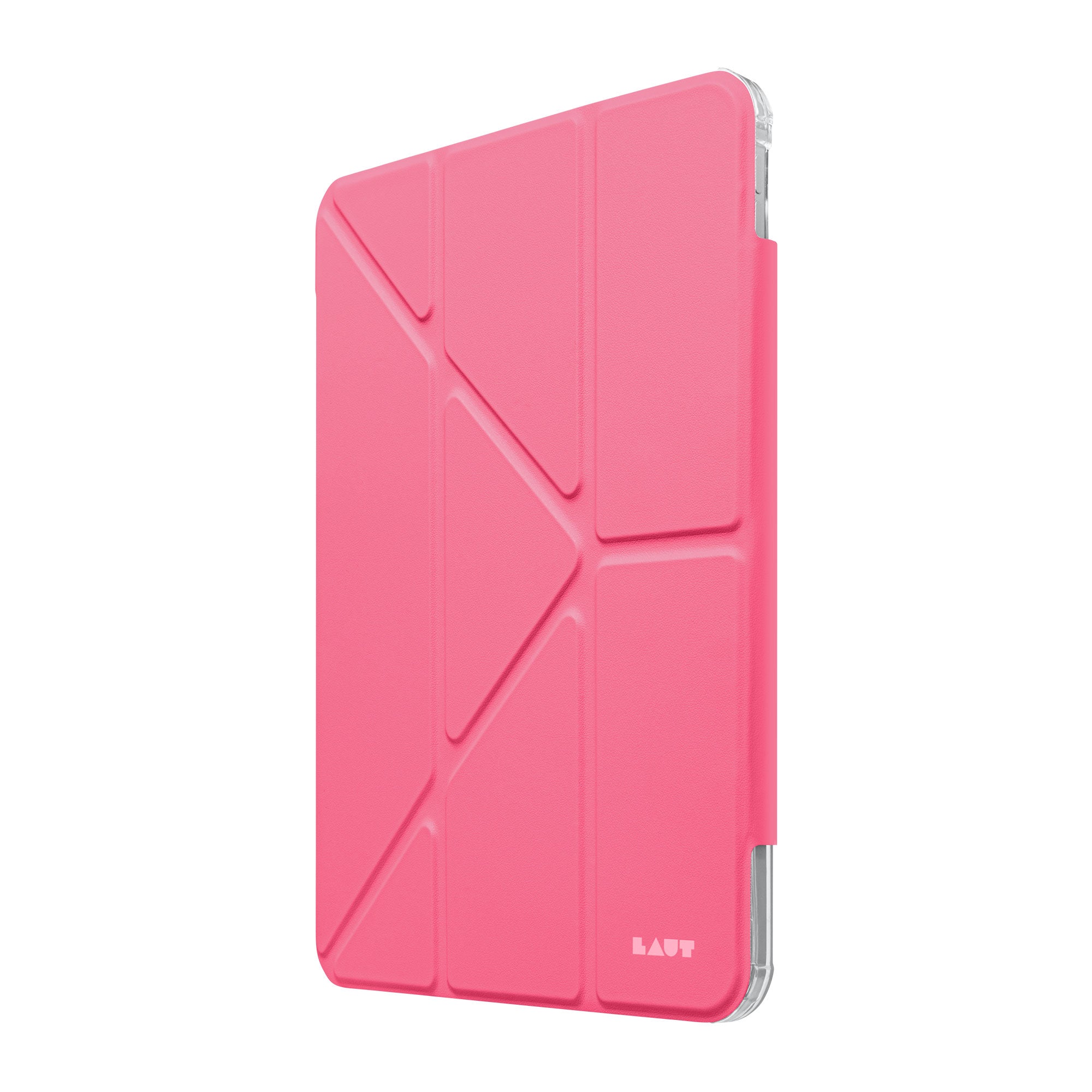 HUEX FOLIO Versatile Stand case with Stylus Pen Slot for iPad 10.9-inch ((A16) 11th Gen, 2025 / 10th Gen, 2022) - PINK