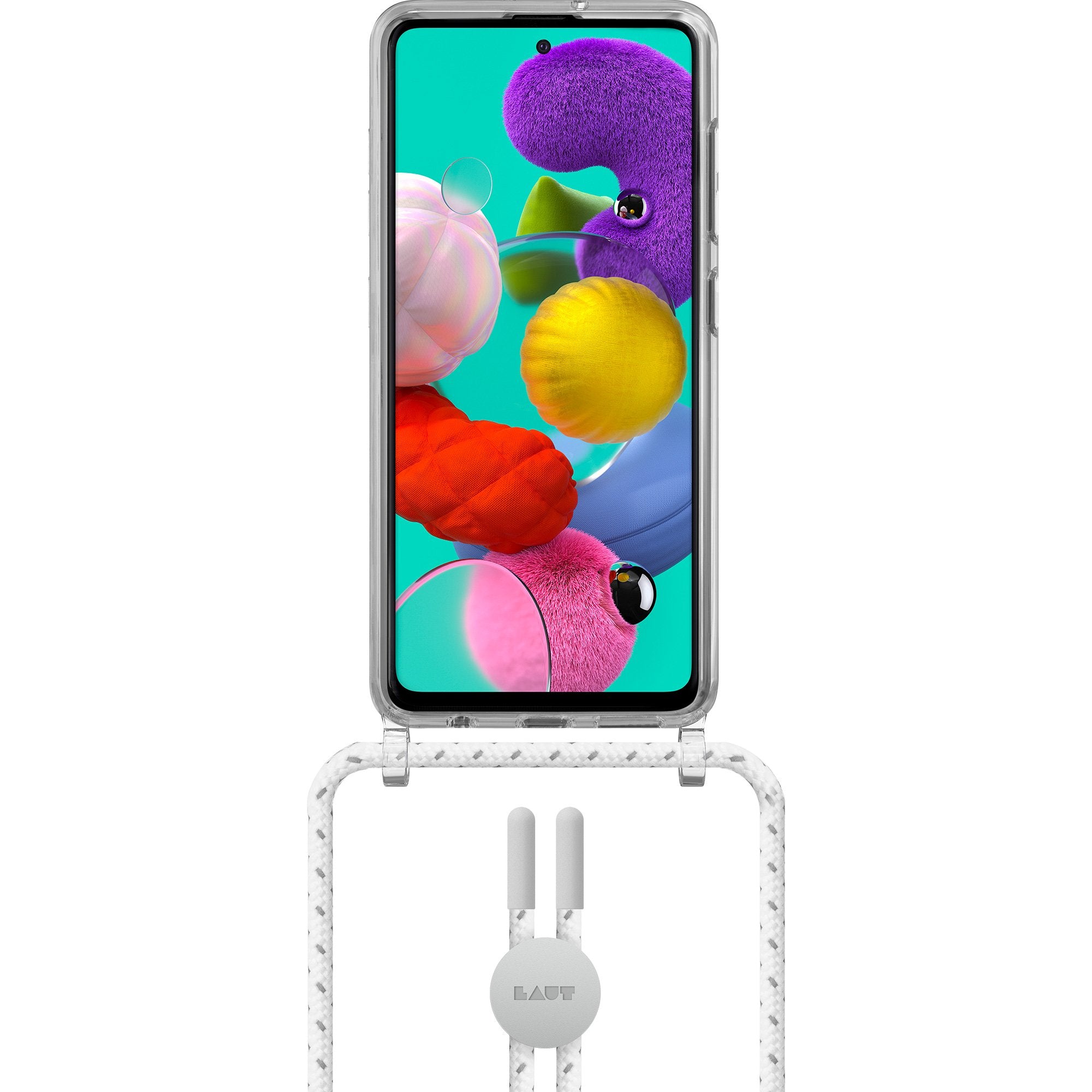 CRYSTAL-X NECKLACE case for Galaxy (A41 / A51) International Model