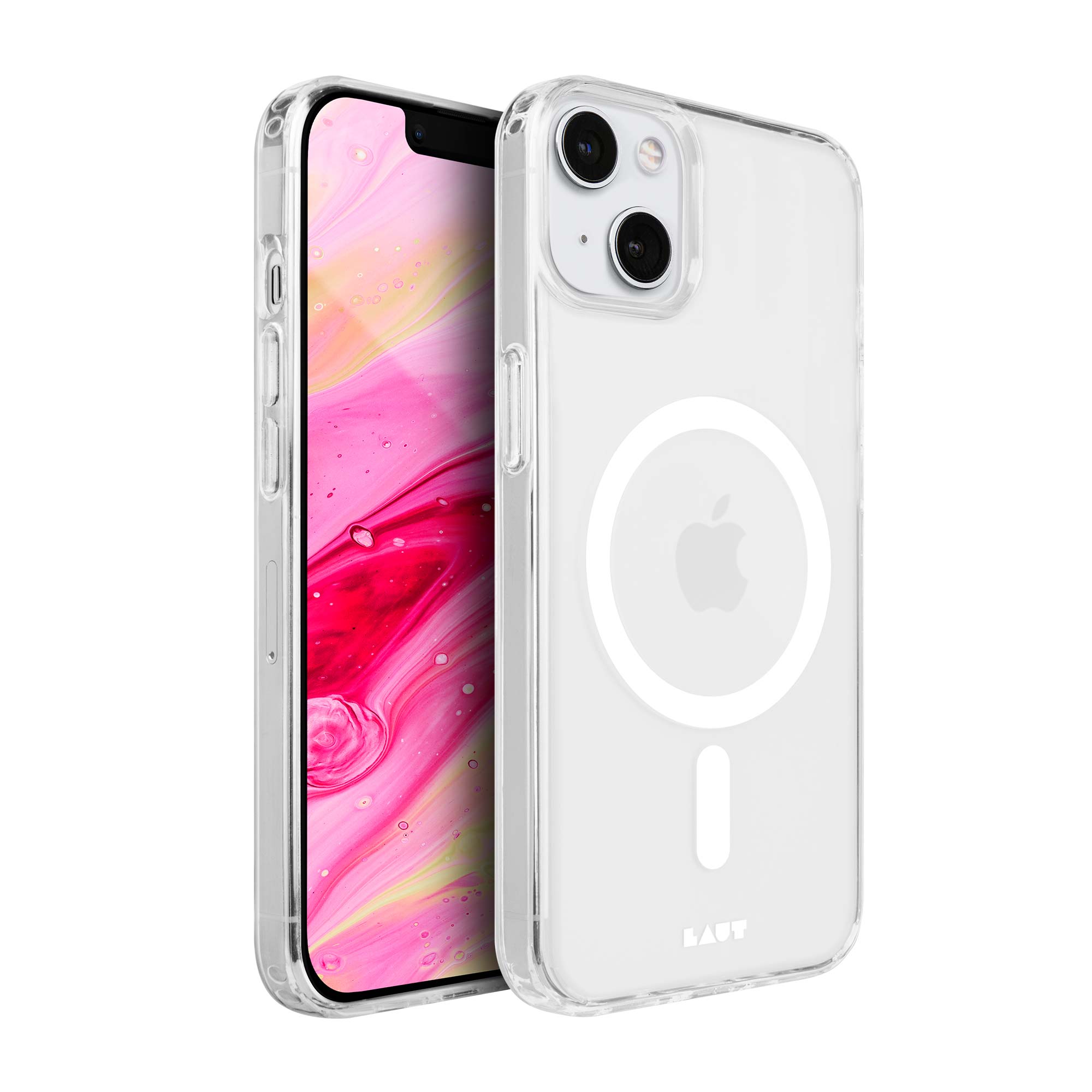 CRYSTAL-M Hülle kompatibel mit iPhone 14 Serie und MagSafe-Zubehör