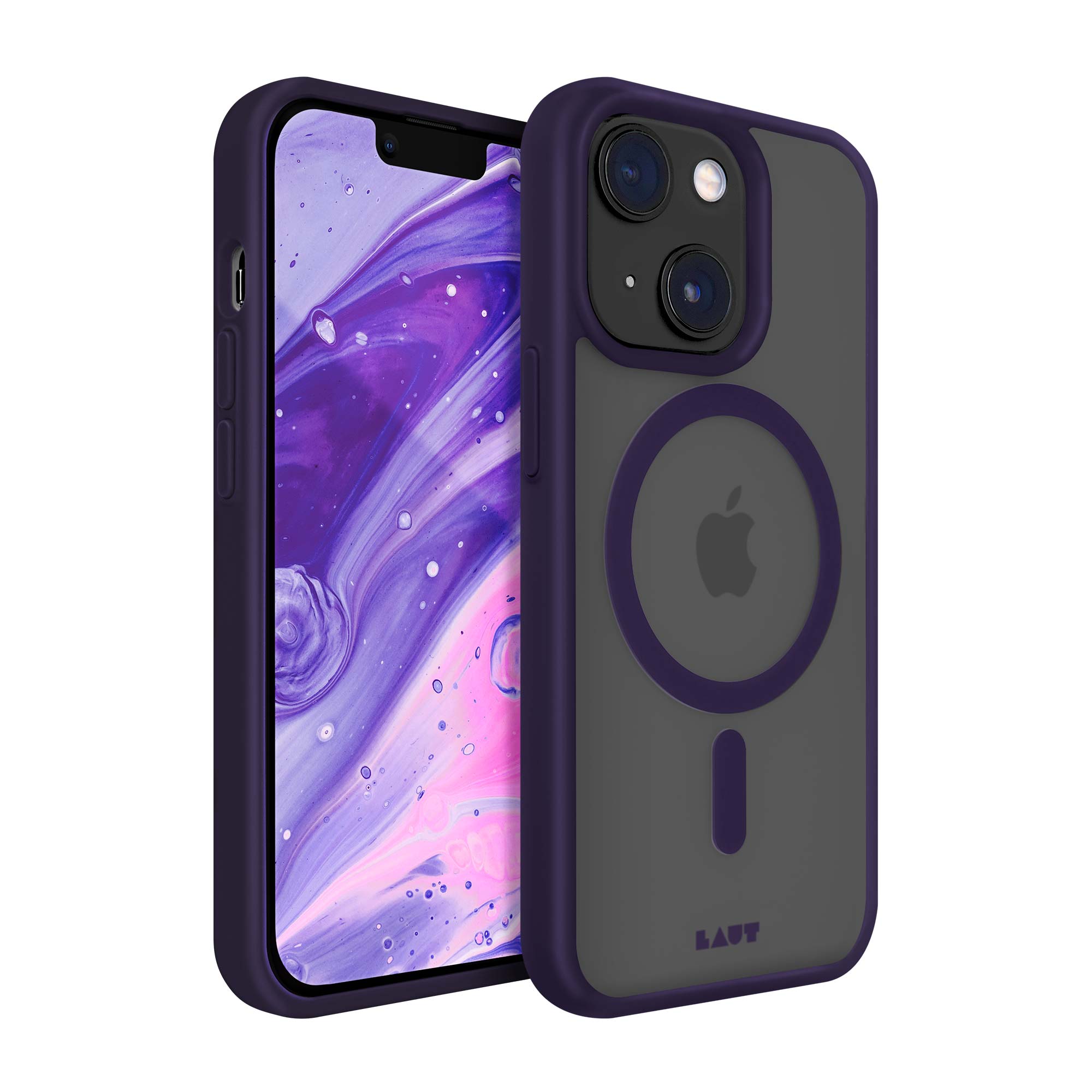 HUEX PROTECT Hülle kompatibel mit iPhone 14 Serie und MagSafe-Zubehör