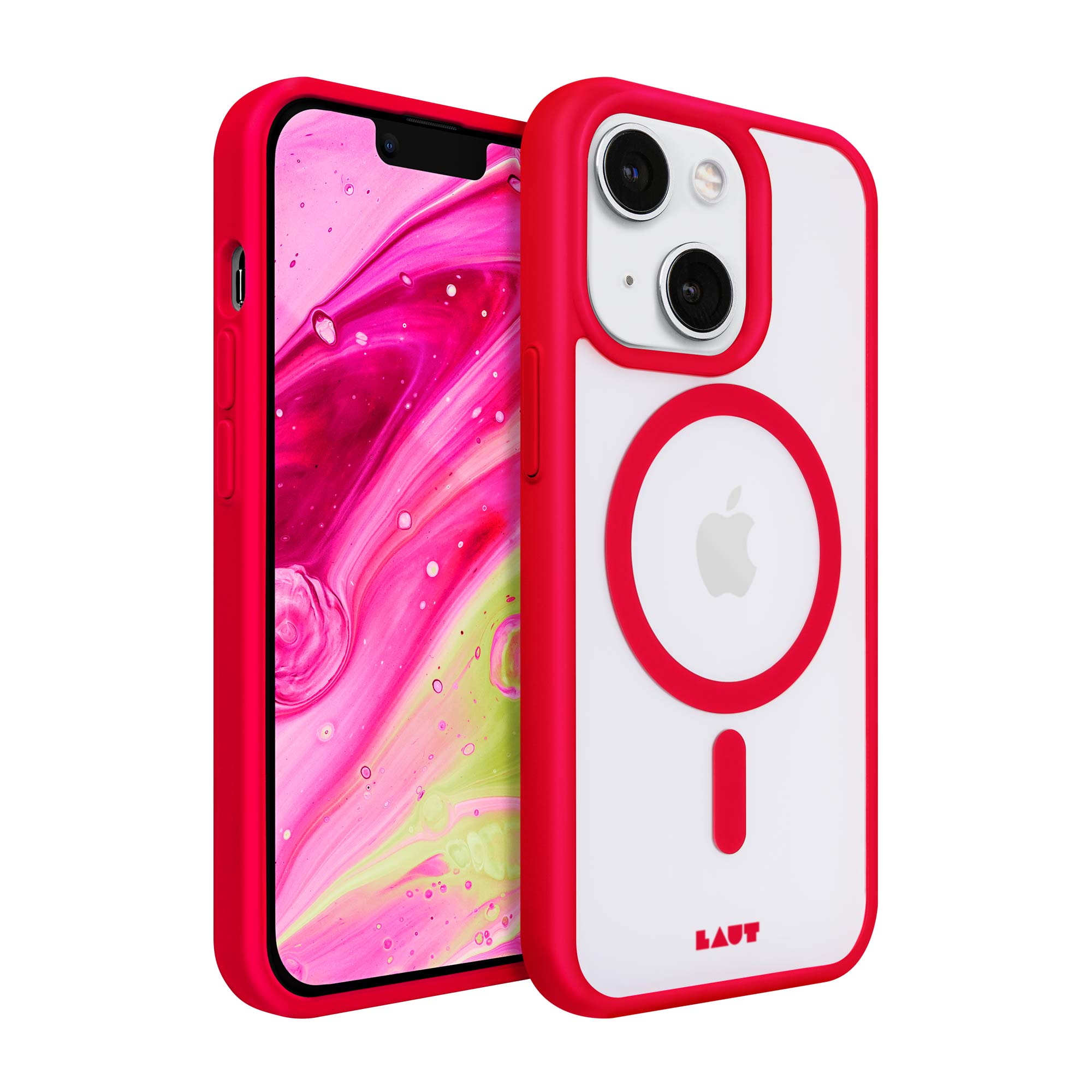 HUEX PROTECT Hülle kompatibel mit iPhone 14 Serie und MagSafe-Zubehör