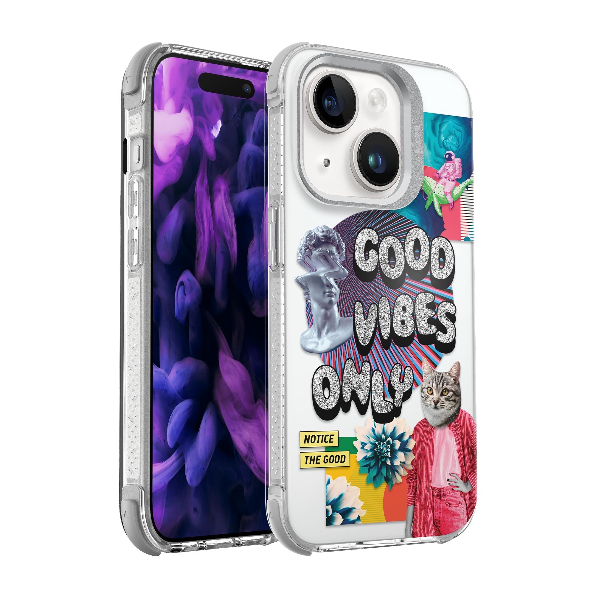 POP GLITCH case for iPhone 15/14/13 Magsafe Compatible