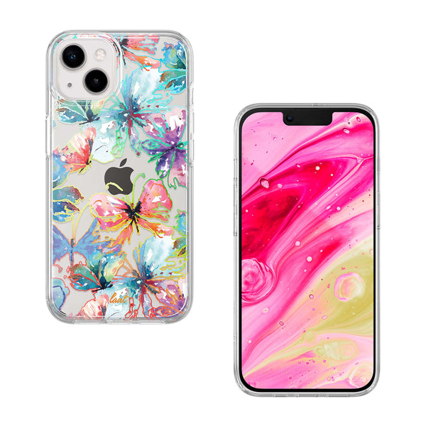 CRYSTAL PALETTE case for iPhone 14 Series - Butterfly