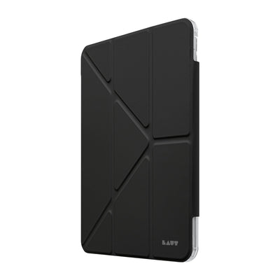 HUEX FOLIO Versatile Stand case with Stylus Pen Slot for iPad 10.9-inch ((A16) 11th Gen, 2025 / 10th Gen, 2022) - BLACK
