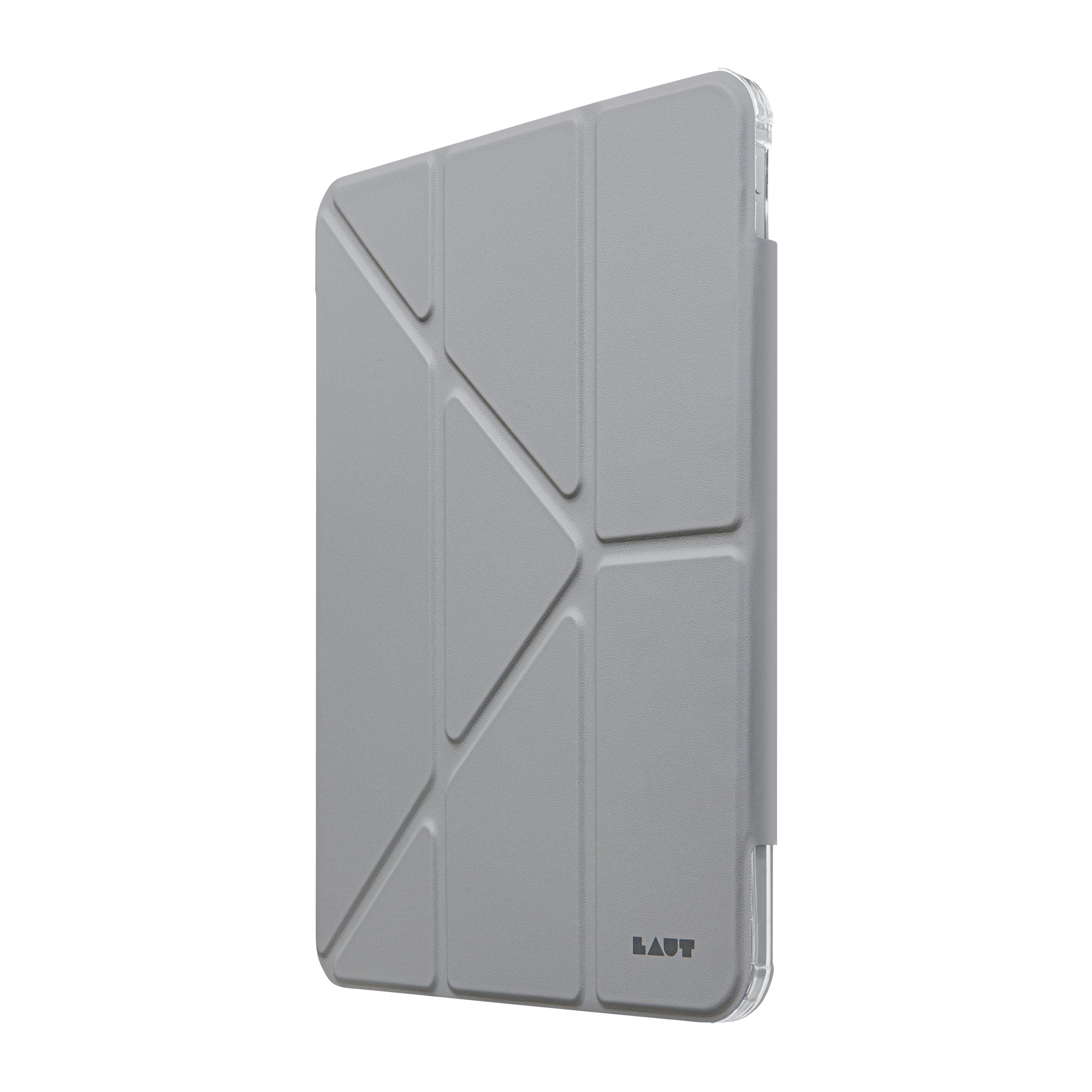 HUEX FOLIO Versatile Stand case with Stylus Pen Slot for iPad 10.9-inch ((A16) 11th Gen, 2025 / 10th Gen, 2022) - GREY