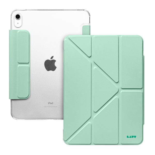 HUEX FOLIO Versatile Stand case with Stylus Pen Slot for iPad 10.9-inch ((A16) 11th Gen, 2025 / 10th Gen, 2022) - GREEN
