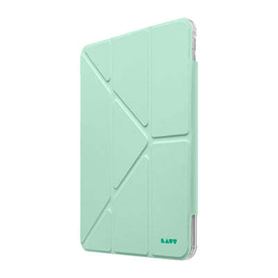 HUEX FOLIO Versatile Stand case with Stylus Pen Slot for iPad 10.9-inch ((A16) 11th Gen, 2025 / 10th Gen, 2022) - GREEN
