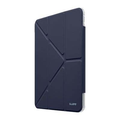HUEX FOLIO Versatile Stand case with Stylus Pen Slot for iPad 10.9-inch ((A16) 11th Gen, 2025 / 10th Gen, 2022) - NAVY