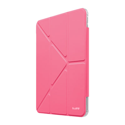 HUEX FOLIO Versatile Stand case with Stylus Pen Slot for iPad 10.9-inch ((A16) 11th Gen, 2025 / 10th Gen, 2022) - PINK