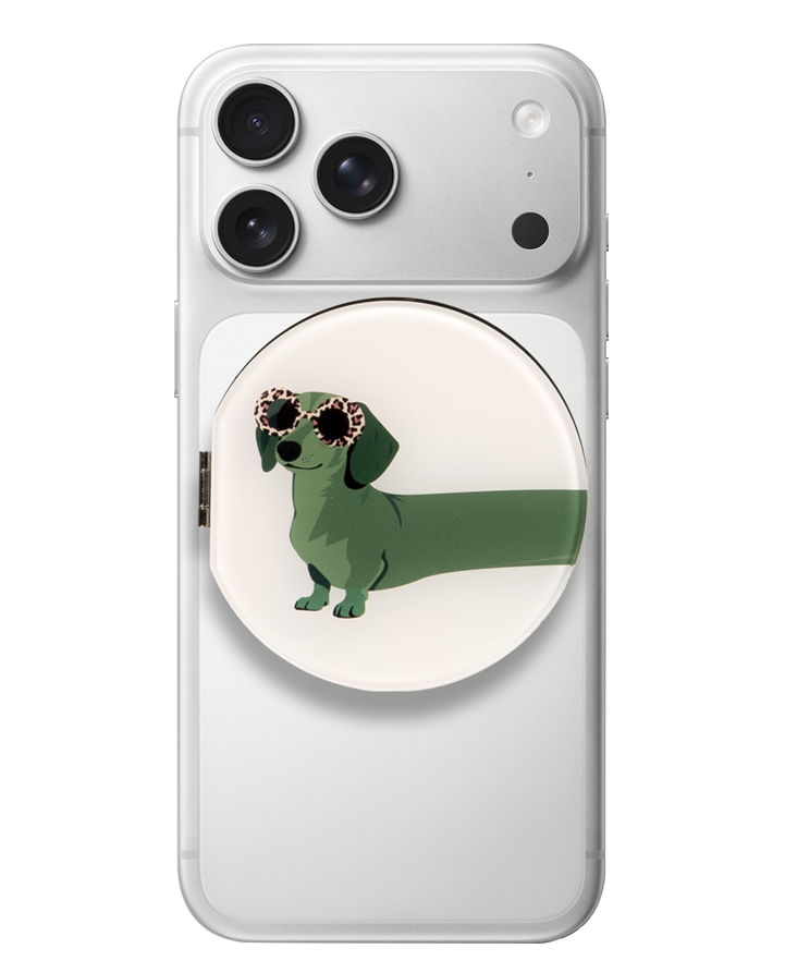 Mirror Stand - Dackel / Matcha Vibes