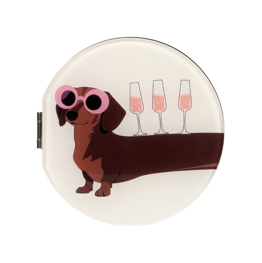 Mirror Stand - Dackel / Cheers!