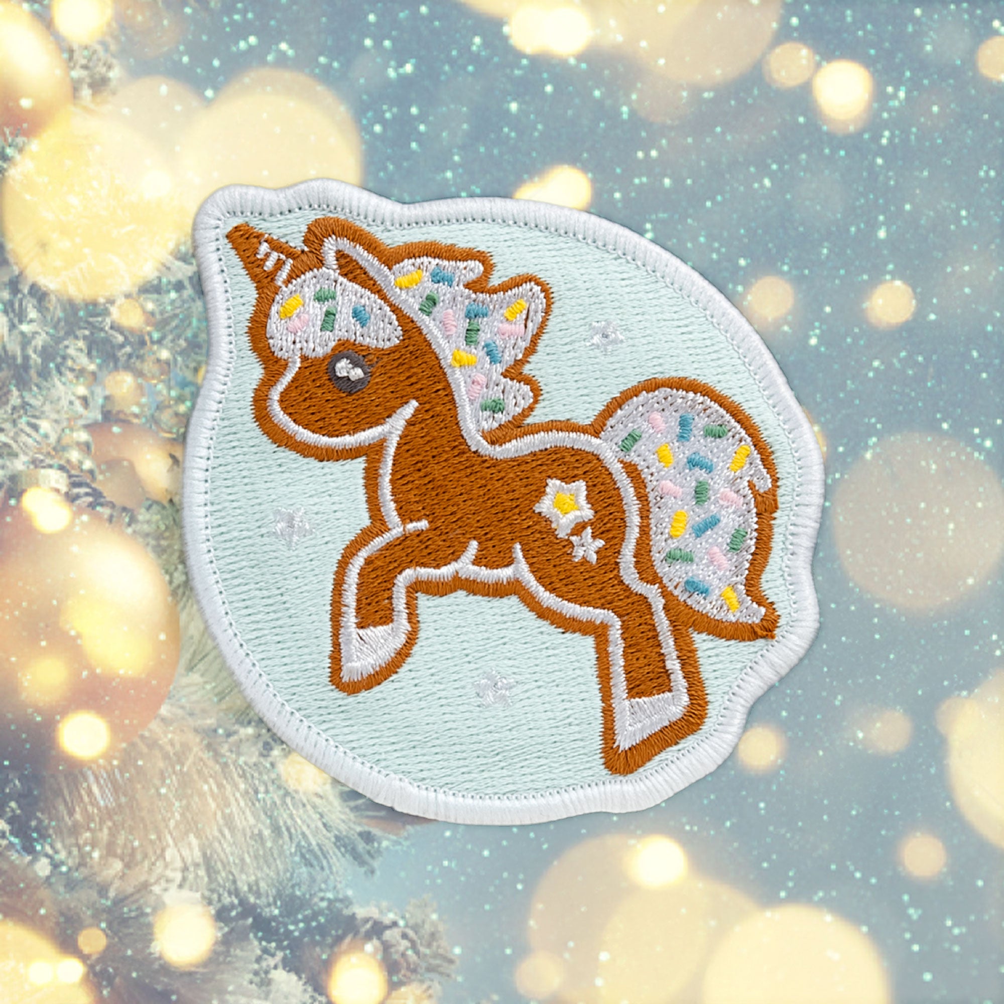 MAGMOJI BADGE – Unicorn Cookie Christmas Edition 🦄🍪🎄