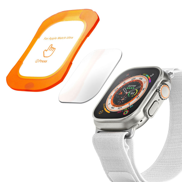 PRIME GLASS Screen Protector kompatibel mit Apple Watch Ultra