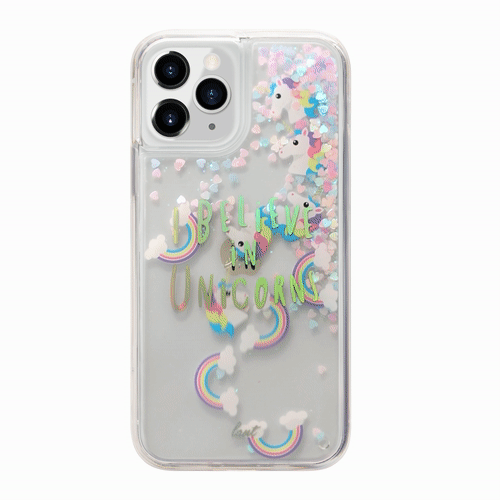 UNICORN Liquid Glitter Case für die iPhone 12-Serie