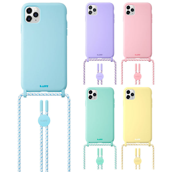 HUEX PASTELS NECKLACE case für die iPhone 12-Serie