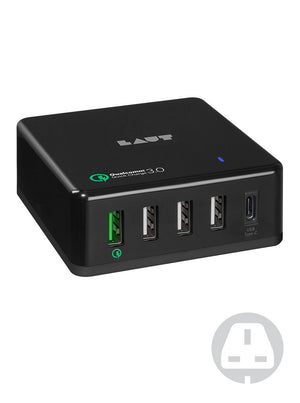 LAUT-QUINT-X2 USB CHARGER-Power-For Smartphone & Tablet