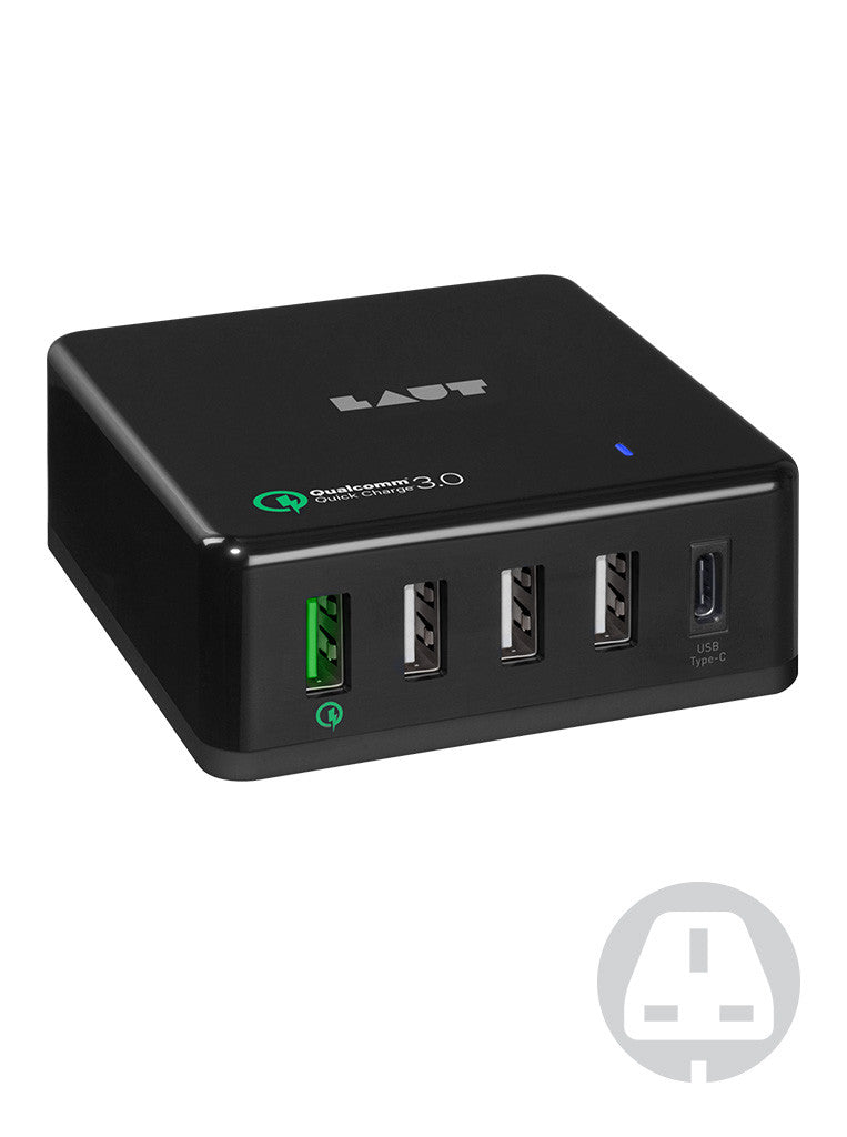 LAUT-QUINT-X2 USB CHARGER-Power-For Smartphone & Tablet