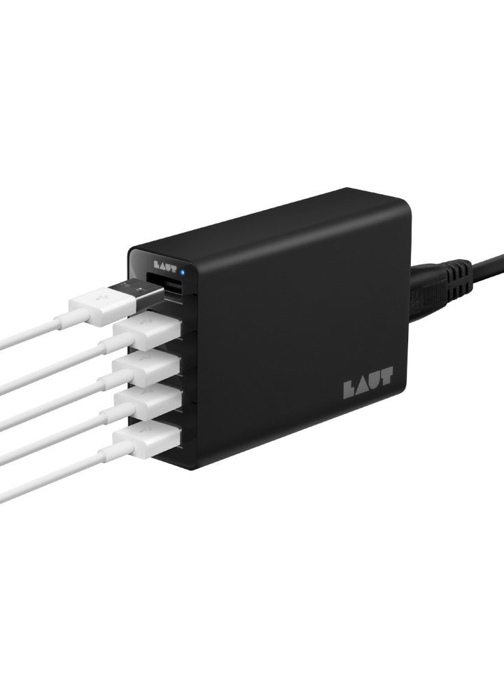 LAUT-QUINT-X USB CHARGER-Power-For Smartphone & Tablet